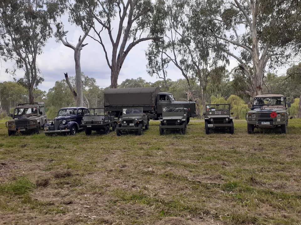 Australian Ex Military  Vehicle Collectors Display