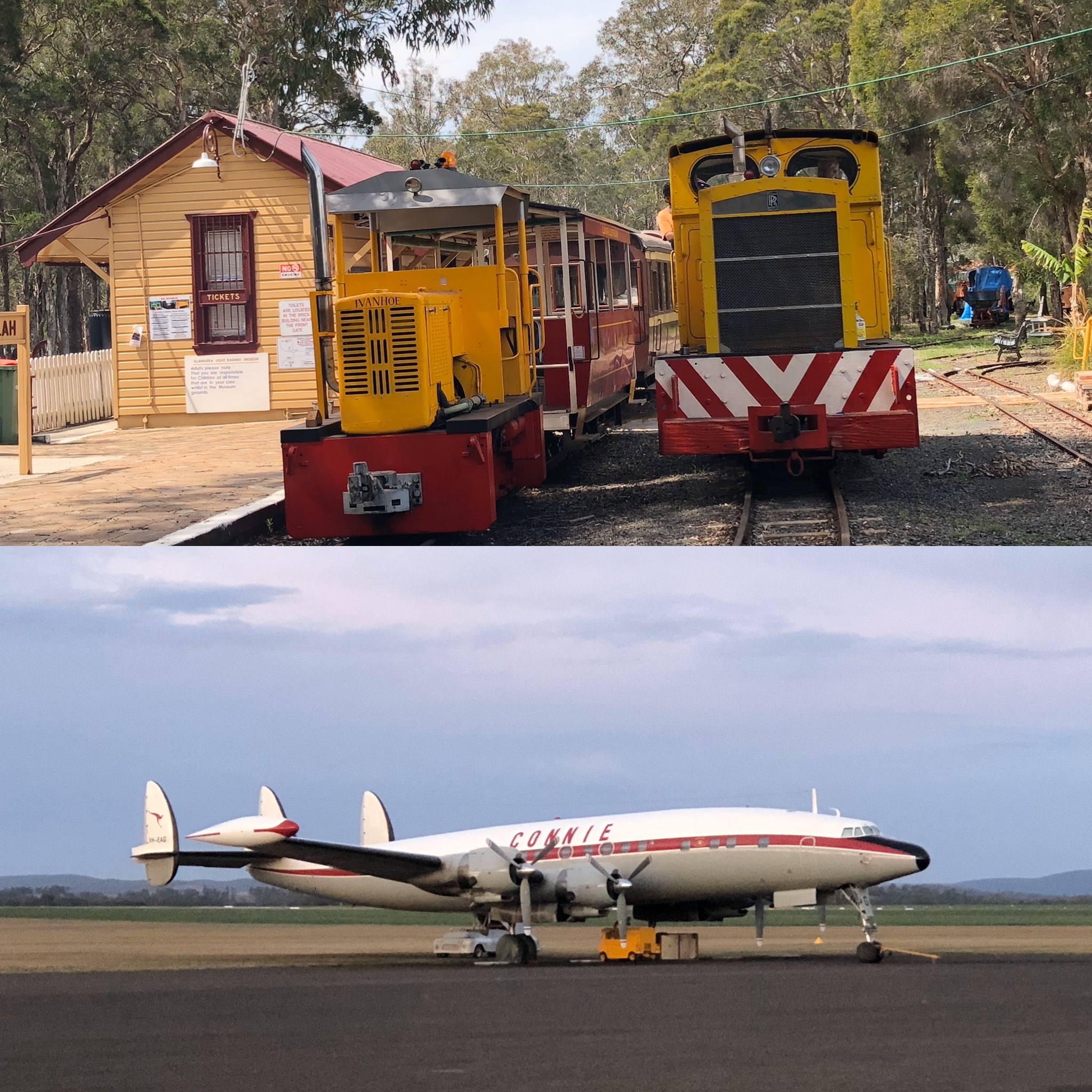 A Trains and Planes Sunday