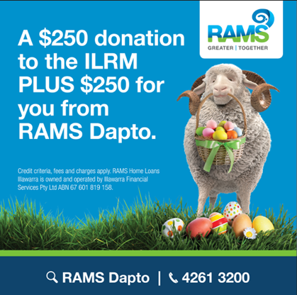 Thanks to RAMS Home Loans Dapto